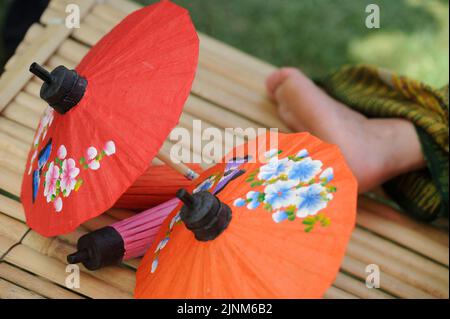 Vienna, Austria. Luglio 06, 2013. Festival del Folklore Tailandese Foto Stock