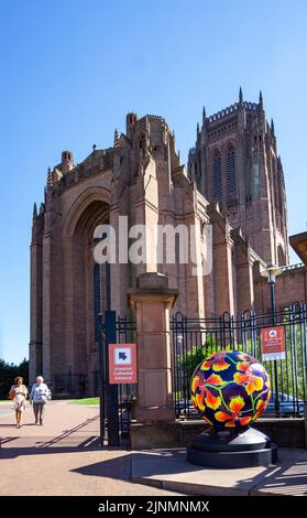 La cattedrale di Liverpool Foto Stock