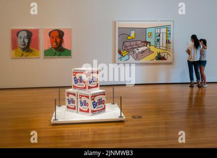 Collezioni Akron Art Museum in Akron Ohio Foto Stock