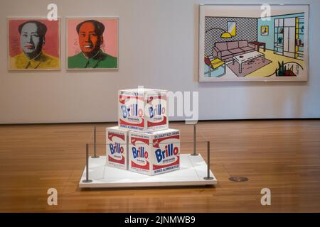 Collezioni Akron Art Museum in Akron Ohio Foto Stock