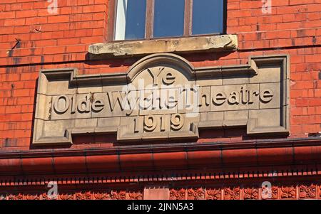YE Olde Wyche Theatre Building dal 1919, Nantwich, Cheshire, Inghilterra, Regno Unito, CW5 5DG Foto Stock