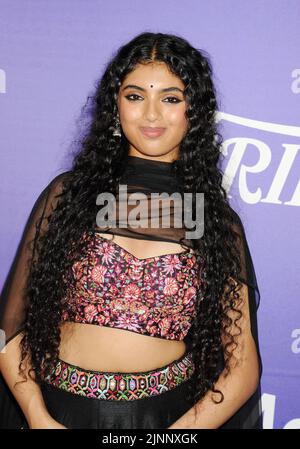 HOLLYWOOD, CA - 11 AGOSTO: Avantika partecipa alla Power of Young Hollywood Celebration di Variety del 2022 presentata da Facebook Gaming al NeueHouse Hollywood ON Foto Stock