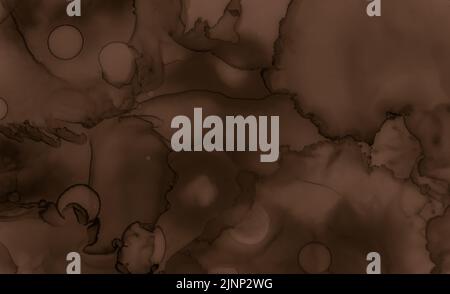 Astratto Chocolate Texture. Crema marrone Foto Stock