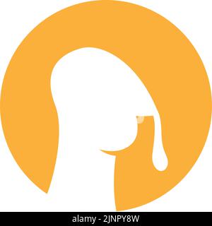 Testa di tacchino silhouette. Simbolo della Turchia. Gobbler testa di uccello silhouette. Icona dell'uccello della fattoria isolata su sfondo bianco. Illustrazione Vettoriale