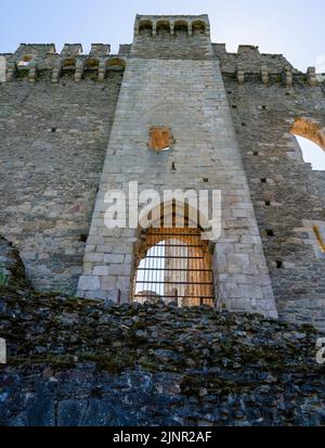 Magnifico Castello di Chalucet, Limoges Francia Foto Stock