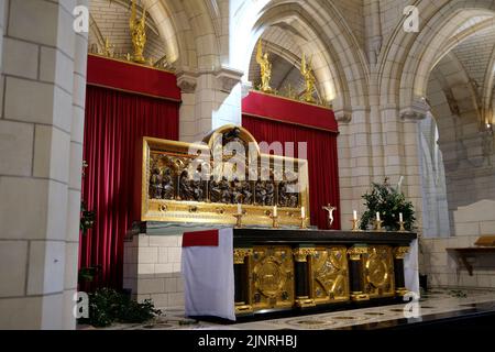 buckfast abbey anche un monastry benedettino funzionante, buckfastleigh, devon, regno unito 2022 agosto Foto Stock