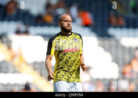 Teemu Pukki n° 22 di Norwich City Foto Stock