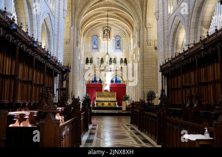 buckfast abbey anche un monastry benedettino funzionante, buckfastleigh, devon, regno unito 2022 agosto Foto Stock