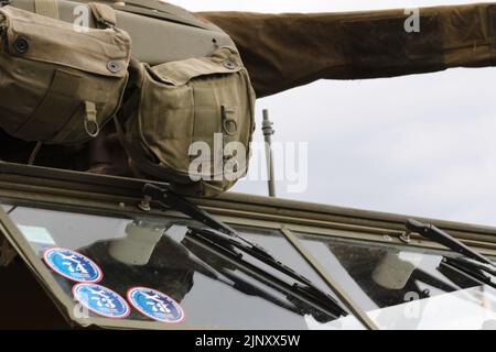 Saint-Tropez, Francia. 14th ago 2022. 78th° anniversario degli sbarchi in Provenza e liberazione di Saint-Tropez. Dal 14 al 15 agosto 2022 Credit Ilona Barna BIPHOTONEWS / Alamy Live News Foto Stock