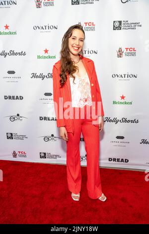 Hollywood, Stati Uniti. 13th ago, 2022. Desirae Witte partecipa al 18th° Festival annuale del film HollyShorts 'prime Time event' al TCL Chinese Theater, Hollywood, CA il 13 agosto 2022 Credit: Eugene Powers/Alamy Live News Foto Stock