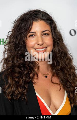 Hollywood, Stati Uniti. 13th ago, 2022. Mona Shahab partecipa al 18th° Festival annuale del film HollyShorts "prime Time event" al TCL Chinese Theater, Hollywood, CA, il 13 agosto 2022 Credit: Eugene Powers/Alamy Live News Foto Stock