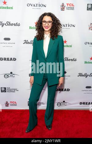 Hollywood, Stati Uniti. 13th ago, 2022. Sofie Somoroff partecipa al 18th° Festival annuale del film HollyShorts "prime Time event" al TCL Chinese Theater, Hollywood, CA, il 13 agosto 2022 Credit: Eugene Powers/Alamy Live News Foto Stock