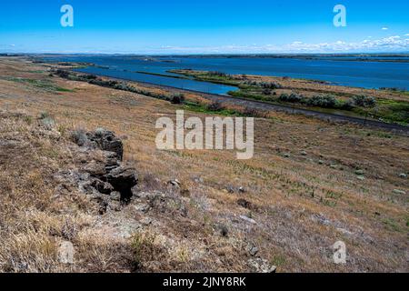 Umatilla National Wildlife Refuge nello stato di Washington Foto Stock