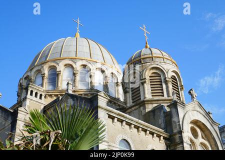 Eglise Sainte-Eugénie a Biarritz Foto Stock