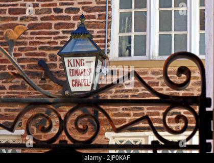 Re Edwards St Unitarian Chapel, Macclesfield 1690 - 4 King Edward St, Macclesfield, Cheshire, Inghilterra, Regno Unito, SK10 1AB Foto Stock