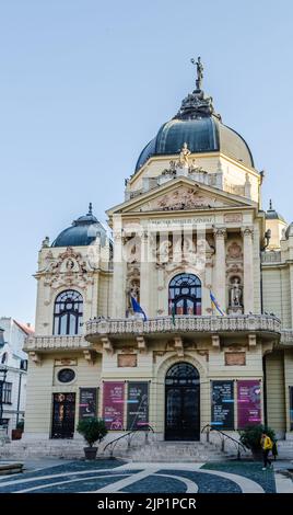 Pecs, Ungheria - 06 ottobre 2018: Teatro cittadino di Pecs, Ungheria Foto Stock