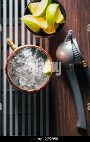 lime, mulo di mosca, kupfertasse, limes Foto Stock