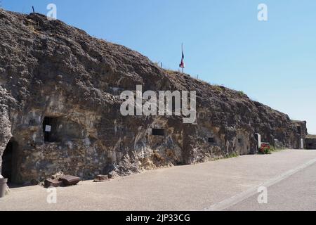 Resti di Fort Vaux,Verdun,dipartimento della Mosa,Grand Est,Francia,Europa Foto Stock