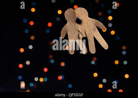 coppia, amore, hover, coppie, amori, da parte di hover Foto Stock