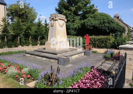 War Memorial, St Neots, Cambridgeshire Foto Stock