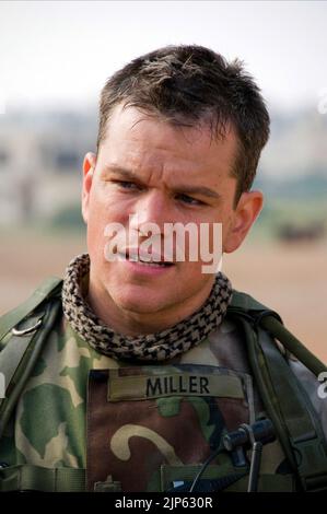 MATT DAMON, zona verde, 2009 Foto Stock