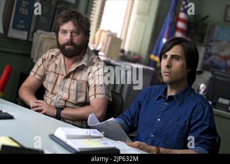 ZACH GALIFIANAKIS, Jason Schwartzman, annoiato a morte, 2009 Foto Stock