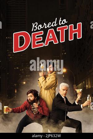 ZACH GALIFIANAKIS, Jason Schwartzman, Ted Danson POSTER, annoiato a morte, 2009 Foto Stock