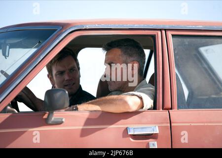 EWAN MCGREGOR, George Clooney, gli uomini che guardano a capre, 2009 Foto Stock