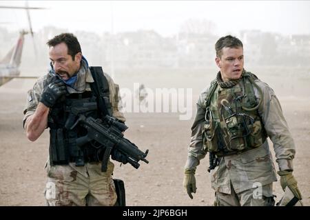 JASON ISAACS, matt damon, zona verde, 2009 Foto Stock