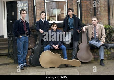 SAM WILMOTT, SAM BELL, THOMAS SANGSTER, AARON JOHNSON NOWHERE BOY, 2009 Foto Stock