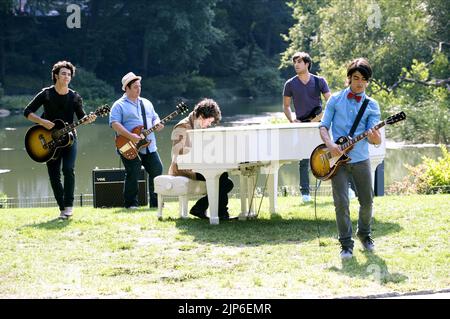 JONAS,TAYLOR,JONAS,GARBOWSKY,JONAS, JONAS BROTHERS: THE 3D CONCERT EXPERIENCE, 2009 Foto Stock