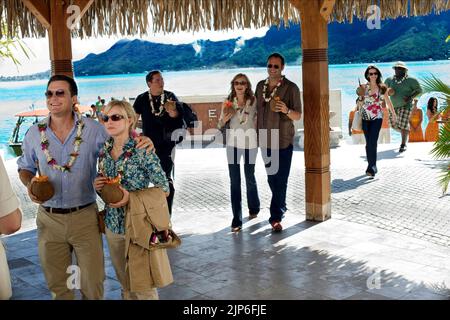 BATEMAN, BELL, FAVREAU, AKERMAN, VAUGHN, DAVIS, AMORE, RITIRO COPPIE, 2009 Foto Stock