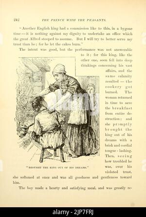 Il principe e il pauper, p. 242 Foto Stock