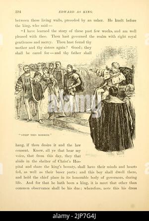 Il principe e il pauper, p. 394 Foto Stock