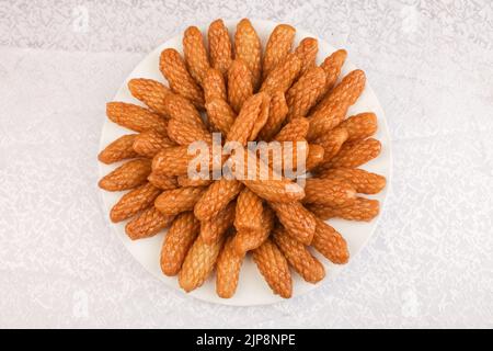 Tradizionale dessert turco tulumba dolce Foto Stock