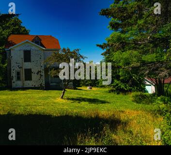 La casa di Davis-Conrad sull'isola di mcnabs Foto Stock