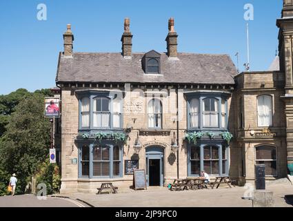 The Kings Head Hotel, a Buxton, Derbyshire, Inghilterra, Regno Unito Foto Stock