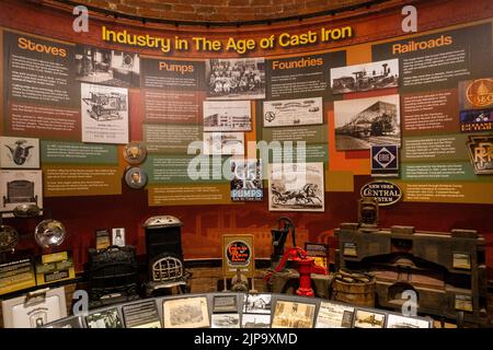 North Central Ohio Industrial Museum a Mansfield, Ohio Foto Stock