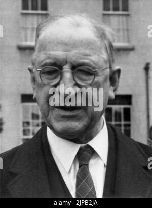 Éamon de Valera, leader politico e rivoluzionario irlandese, negli anni '1960s mentre presidente dell'Irlanda Foto Stock