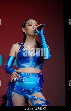 RINA Sawayama, cantautore di cantante, domenica 4th agosto 2019 Brighton Pride UK Foto Stock