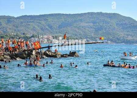 La Stuzza, evento italiano Foto Stock