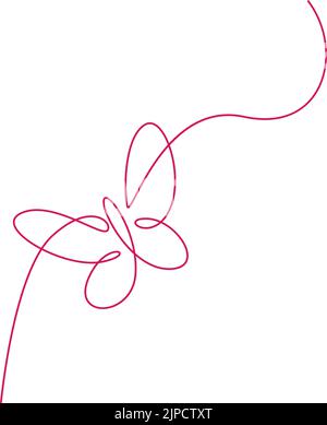 Modello di illustrazione dell'immagine della grafica a farfalla Illustrazione Vettoriale