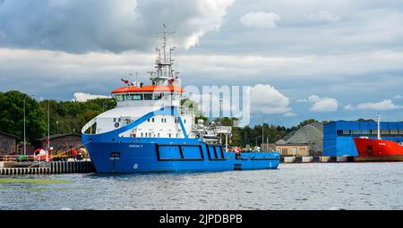 cantiere navale, cantieristica navale, danzica, martha wisła, ostrow, cantieri navali, cantieri navali, gdansks Foto Stock