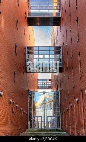 edificio degli uffici, transizione, edifici degli uffici, edificio dei servizi, transizioni Foto Stock