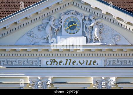 classicismo, castello bellevue, classicismi, palazzi bellevue Foto Stock