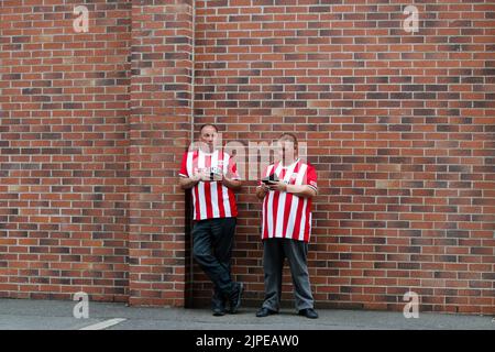 Sheffield, Regno Unito. 17th ago, 2022. Fan di Sheffield Regno Unito a Sheffield, Regno Unito, il 8/17/2022. (Foto di ben Early/News Images/Sipa USA) Credit: Sipa USA/Alamy Live News Foto Stock