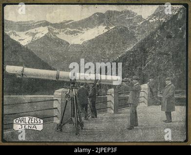 Carl Zeiss Jena guarda i telescopi Foto Stock