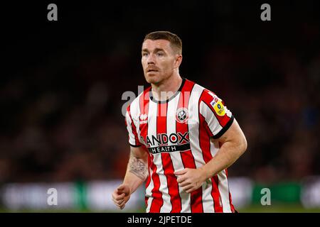 Sheffield, Regno Unito. 17th ago, 2022. John Fleck #4 di Sheffield, Regno Unito, il 8/17/2022. (Foto di ben Early/News Images/Sipa USA) Credit: Sipa USA/Alamy Live News Foto Stock