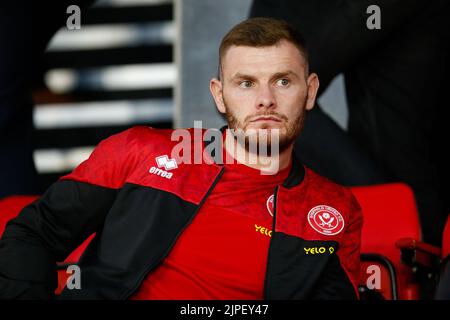 Sheffield, Regno Unito. 17th ago, 2022. Jack OÕConnell presente a Sheffield, Regno Unito, il 8/17/2022. (Foto di ben Early/News Images/Sipa USA) Credit: Sipa USA/Alamy Live News Foto Stock