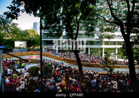 RedBull sapone box gara evento a Montreal Foto Stock